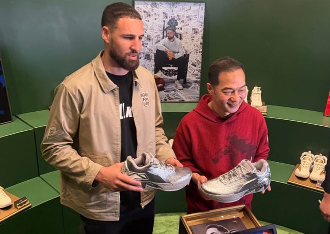 恭喜！克萊與安踏簽下終身合同 12年間售出簽名鞋超1000萬雙