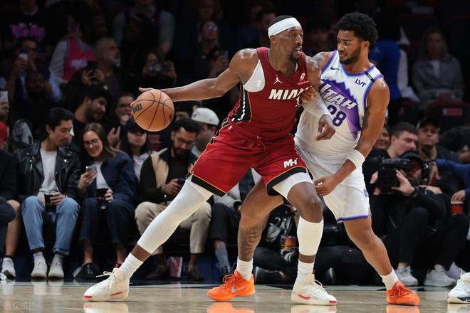 想輸都難？爵士含淚險勝熱火，小賈倫22+5，阿德巴約空砍23+11